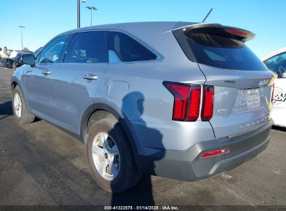 2022 KIA SORENTO LX Gray  Gasoline 5XYRGDLC4NG120322 photo #4