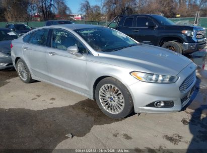 2016 FORD FUSION TITANIUM Silver  Gasoline 3FA6P0K90GR319271 photo #1