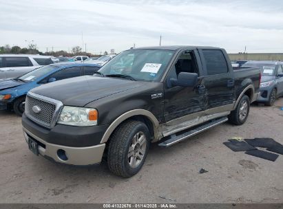 2008 FORD F-150 60TH ANNIVERSARY/FX2/KING RANCH/LARIAT/XLT Brown  Flexible Fuel 1FTPW12V78FB25615 photo #3