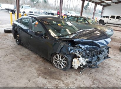 2016 MAZDA MAZDA3 I SPORT Blue  Gasoline JM1BM1U7XG1335569 photo #1