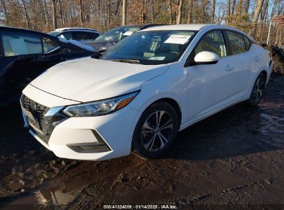 2022 NISSAN SENTRA SV XTRONIC CVT White  Gasoline 3N1AB8CV8NY220152 photo #3