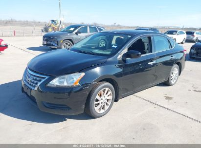 2015 NISSAN SENTRA SV Black  Gasoline 3N1AB7AP1FY303101 photo #3