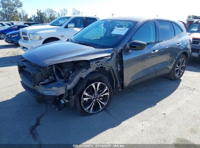 2022 FORD ESCAPE SE Gray  Gasoline 1FMCU0G68NUC04312 photo #3