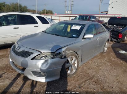 2011 TOYOTA CAMRY SE V6 Silver  Gasoline 4T1BK3EK2BU118329 photo #3