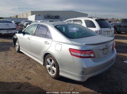 2011 TOYOTA CAMRY SE V6 Silver  Gasoline 4T1BK3EK2BU118329 photo #4