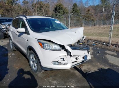 2016 FORD ESCAPE SE White  Gasoline 1FMCU9GX9GUA58096 photo #1