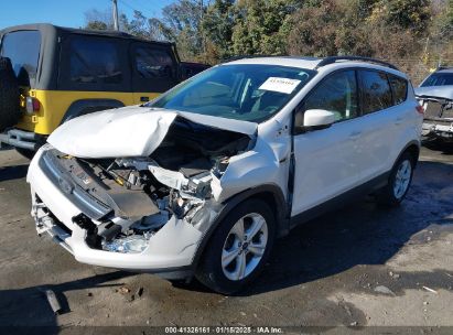 2016 FORD ESCAPE SE White  Gasoline 1FMCU9GX9GUA58096 photo #3