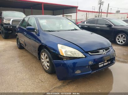 2003 HONDA ACCORD 2.4 LX Blue  Gasoline 1HGCM56393A131461 photo #1