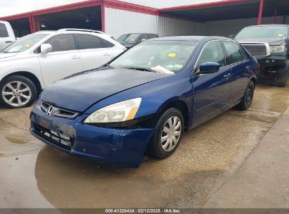 2003 HONDA ACCORD 2.4 LX Blue  Gasoline 1HGCM56393A131461 photo #3