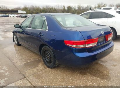 2003 HONDA ACCORD 2.4 LX Blue  Gasoline 1HGCM56393A131461 photo #4