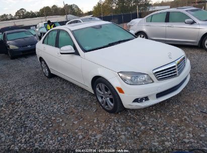 2008 MERCEDES-BENZ C 300 LUXURY/SPORT White  Gasoline WDDGF54XX8F084084 photo #1