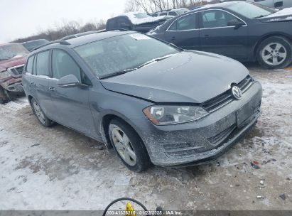 2015 VOLKSWAGEN GOLF SPORTWAGEN TDI S 4-DOOR Gray  Diesel 3VWCA7AUXFM510721 photo #1