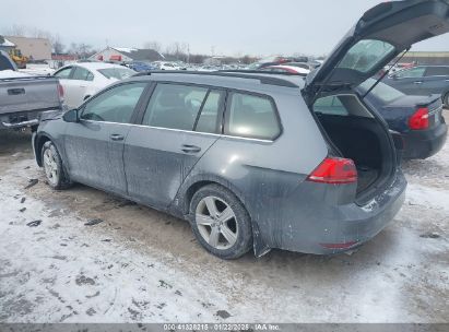 2015 VOLKSWAGEN GOLF SPORTWAGEN TDI S 4-DOOR Gray  Diesel 3VWCA7AUXFM510721 photo #4