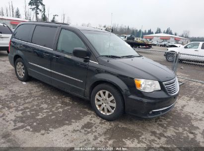 2016 CHRYSLER TOWN & COUNTRY TOURING Black  Flexible Fuel 2C4RC1BG2GR296220 photo #1