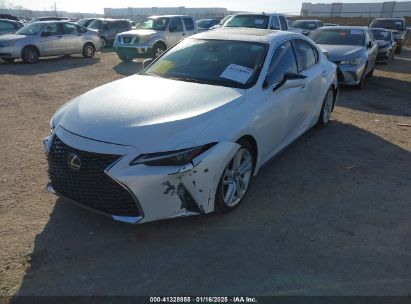 2021 LEXUS IS 300 White  Gasoline JTHCA1D28M5110927 photo #3