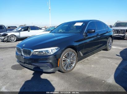 2019 BMW 530I Black  Gasoline WBAJA5C53KBX86922 photo #3