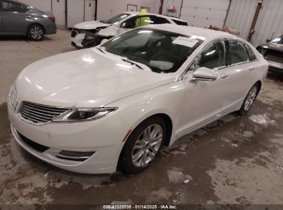 2014 LINCOLN MKZ White  Gasoline 3LN6L2JK1ER807627 photo #3