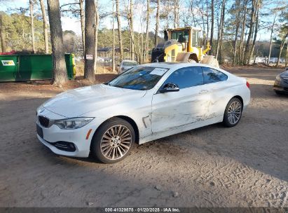 2014 BMW 428I XDRIVE White  Gasoline WBA3N9C52EK245319 photo #3