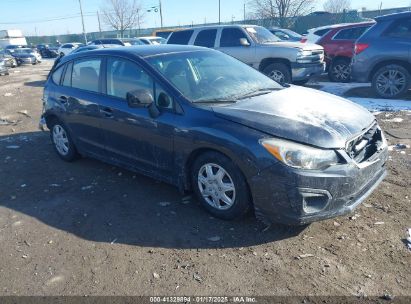 2014 SUBARU IMPREZA 2.0I Gray  Gasoline JF1GPAA60E8309341 photo #1