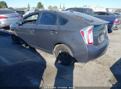 2014 TOYOTA PRIUS Gray  Hybrid JTDKN3DU0E0392901 photo #4