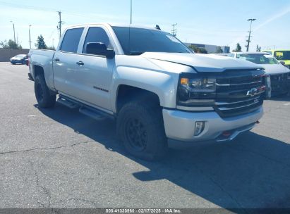 2018 CHEVROLET SILVERADO 1500 2LZ Silver  Gasoline 3GCUKSEC0JG272748 photo #1