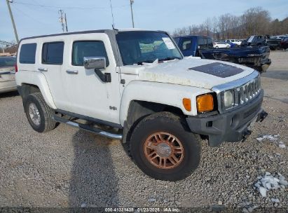 2006 HUMMER H3 SUV White  Gasoline 5GTDN136768294881 photo #1