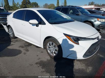 2021 TOYOTA COROLLA LE White  Gasoline 5YFEPMAEXMP217988 photo #1