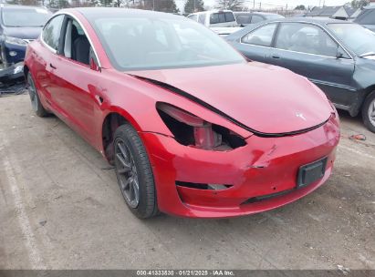 2020 TESLA MODEL 3 STANDARD RANGE PLUS REAR-WHEEL DRIVE/STANDARD RANGE REAR-WHEEL DRIVE Red  Electric 5YJ3E1EA4LF703614 photo #1