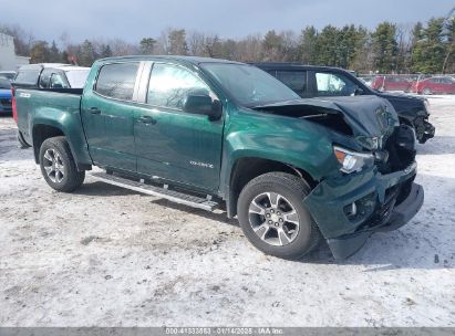 2016 CHEVROLET COLORADO Z71 Green  Gasoline 1GCGTDE3XG1281969 photo #1