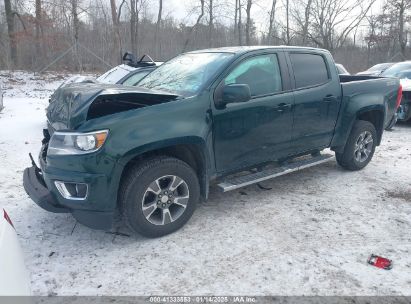 2016 CHEVROLET COLORADO Z71 Green  Gasoline 1GCGTDE3XG1281969 photo #3