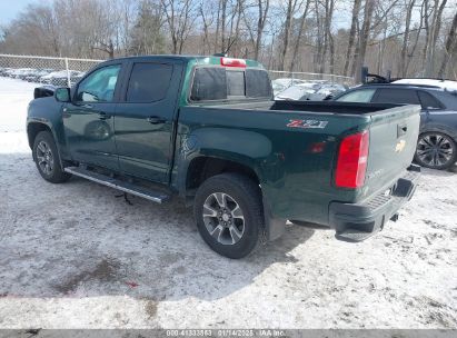 2016 CHEVROLET COLORADO Z71 Green  Gasoline 1GCGTDE3XG1281969 photo #4