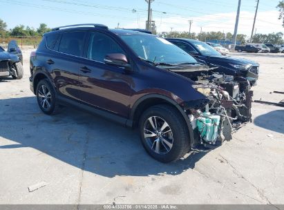 2018 TOYOTA RAV4 ADVENTURE/XLE Purple  Gasoline 2T3RFREV2JW840776 photo #1