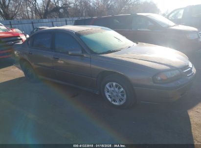 2003 CHEVROLET IMPALA Gray  Gasoline 2G1WF52E039394925 photo #1