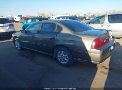 2003 CHEVROLET IMPALA Gray  Gasoline 2G1WF52E039394925 photo #4