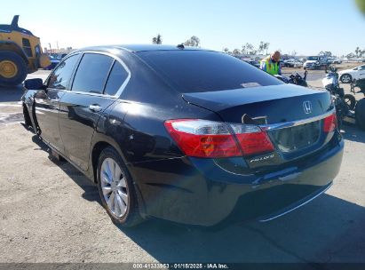 2013 HONDA ACCORD EX-L Black  Gasoline 1HGCR2F80DA070966 photo #4