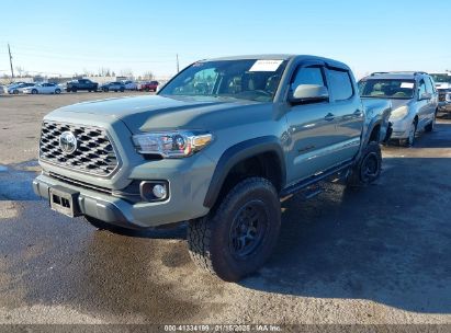 2023 TOYOTA TACOMA TRD OFF ROAD Gray  Gasoline 3TMCZ5AN2PM619104 photo #3