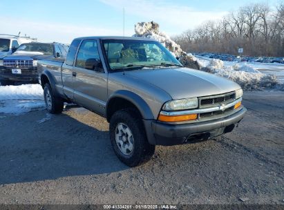 2001 CHEVROLET S-10 LS Gray  Gasoline 1GCCT19W018242632 photo #1