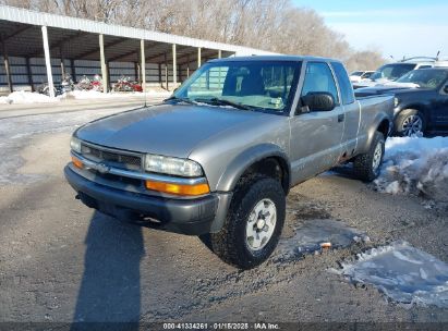 2001 CHEVROLET S-10 LS Gray  Gasoline 1GCCT19W018242632 photo #3