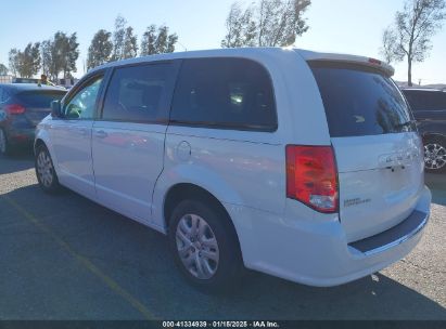 2018 DODGE GRAND CARAVAN SE White  Flexible Fuel 2C4RDGBG9JR151120 photo #4