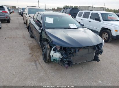 2018 TOYOTA CAMRY SE Blue  Gasoline 4T1B11HK0JU598954 photo #1