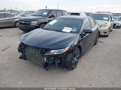 2018 TOYOTA CAMRY SE Blue  Gasoline 4T1B11HK0JU598954 photo #3