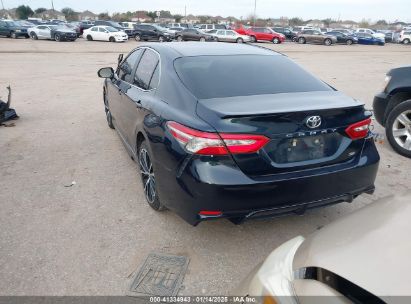 2018 TOYOTA CAMRY SE Blue  Gasoline 4T1B11HK0JU598954 photo #4