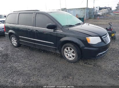 2012 CHRYSLER TOWN & COUNTRY TOURING Black  Gasoline 7MUAAABG8RV109789 photo #1