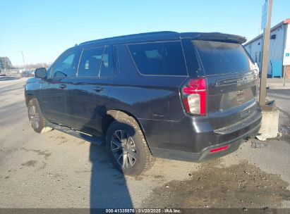 2022 CHEVROLET TAHOE 4WD Z71 Gray  Gasoline 1GNSKPKD3NR277652 photo #4