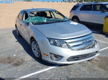 2011 FORD FUSION SEL Silver  Gasoline 3FAHP0JA8BR245997 photo #1