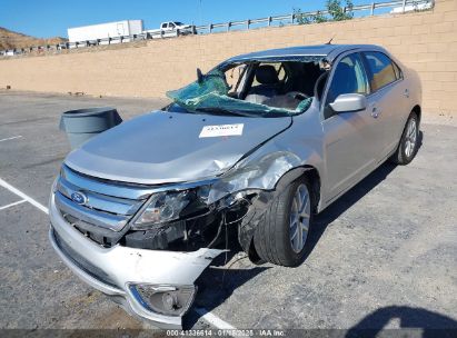 2011 FORD FUSION SEL Silver  Gasoline 3FAHP0JA8BR245997 photo #3