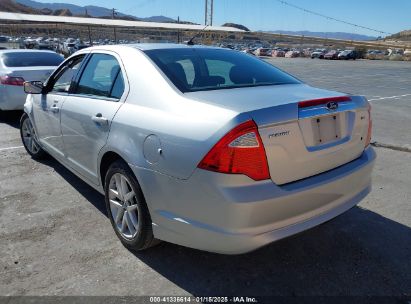 2011 FORD FUSION SEL Silver  Gasoline 3FAHP0JA8BR245997 photo #4