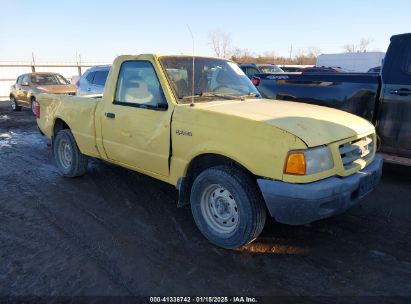 2002 FORD RANGER XL/XLT Yellow  Gasoline 1FTYR10DX2PB02529 photo #1