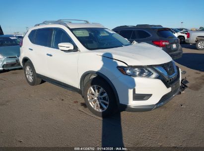 2020 NISSAN ROGUE SV FWD White  Gasoline KNMAT2MTXLP533643 photo #1