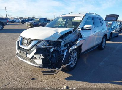 2020 NISSAN ROGUE SV FWD White  Gasoline KNMAT2MTXLP533643 photo #3